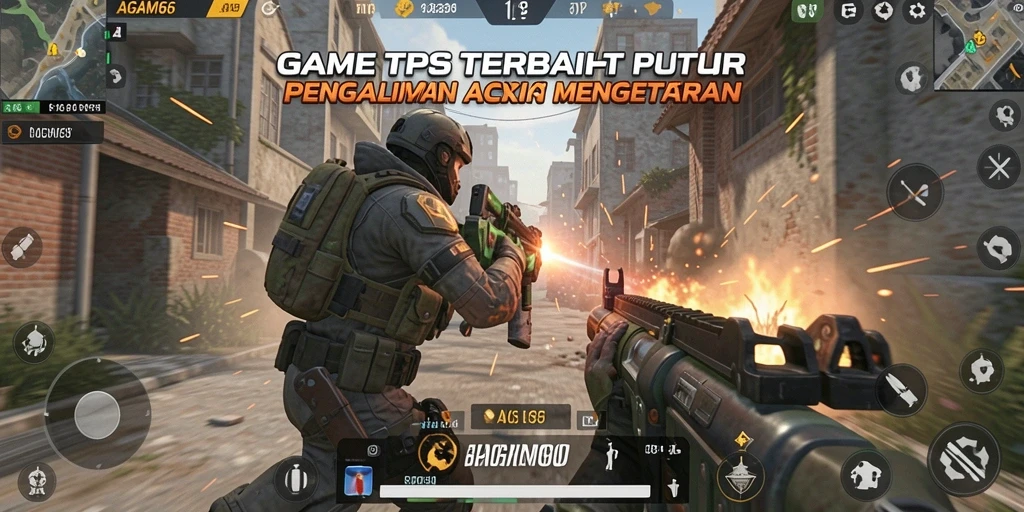 Tampilan gameplay AGAM66 yang mendebarkan dalam pertempuran TPS.