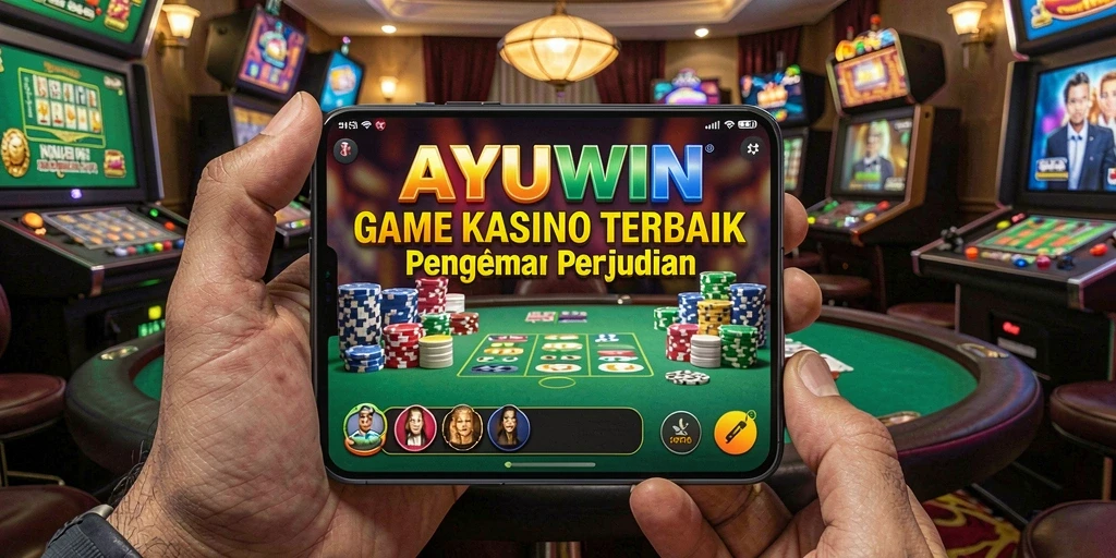 Tampilan gameplay AYUWIN yang seru dan menarik di kasino digital.