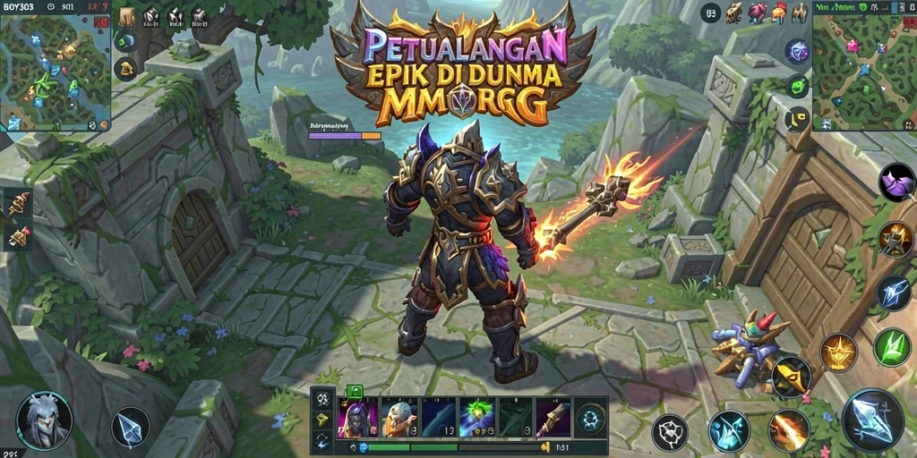 Tampilan gameplay BOY303 yang menakjubkan dengan petualangan epik.