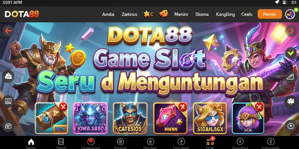 Tangkapan layar gameplay DOTA88 yang seru dan menarik.