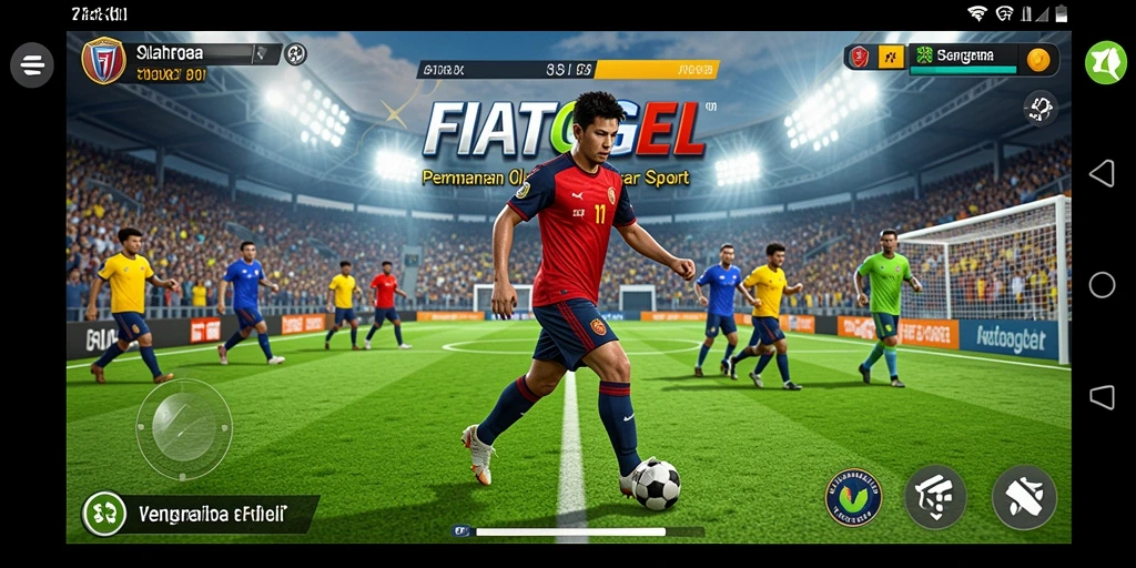 Gameplay seru di FIATOGEL saat berkompetisi dengan teman.