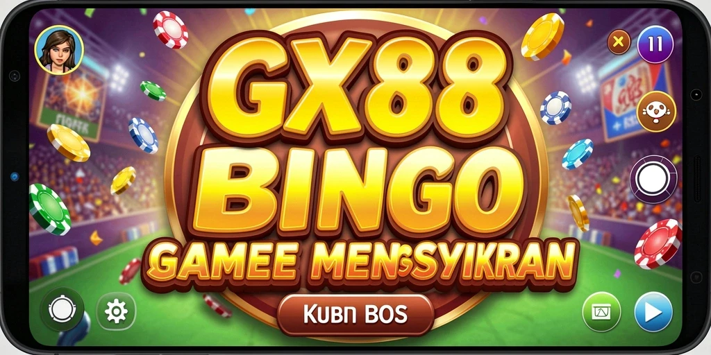 Screenshot GX88 menampilkan gameplay Bingo yang menarik.