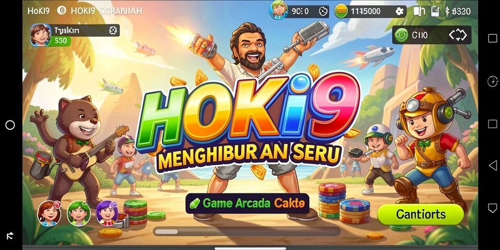 Tangkapan layar HOKI9 menampilkan gameplay Arcade yang menarik dan seru.