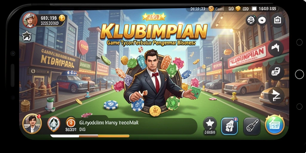 Tampilan gameplay KLUBIMPIAN yang seru dan interaktif.