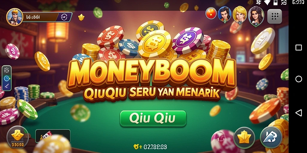 Tampilan permainan QiuQiu yang menarik di MONEYBOOM.