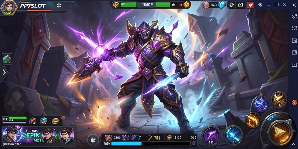 Screenshot gameplay yang menegangkan di PP7SLOT.