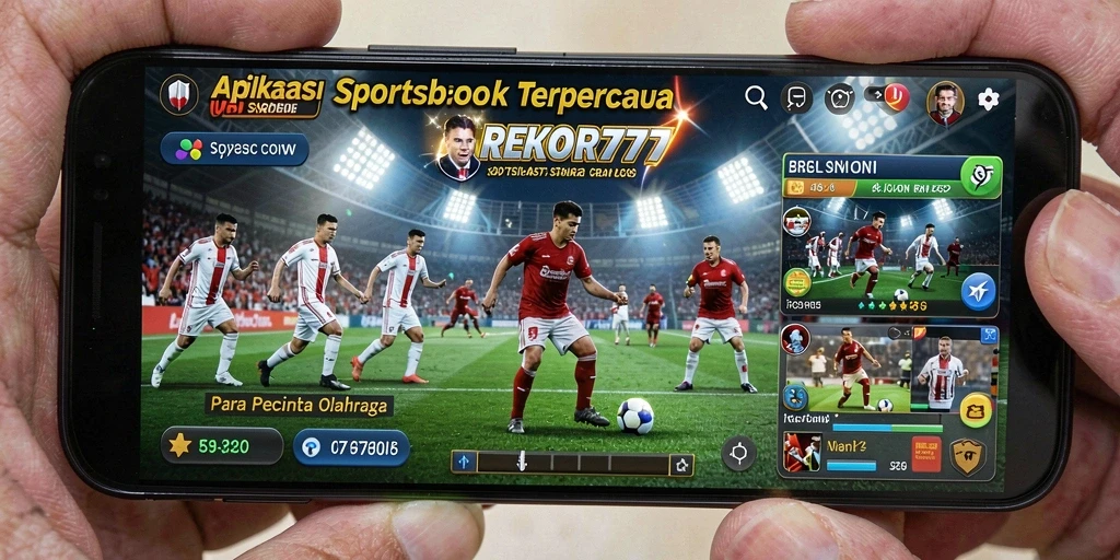 Tampilan menarik dari gameplay sportsbook di REKOR777.