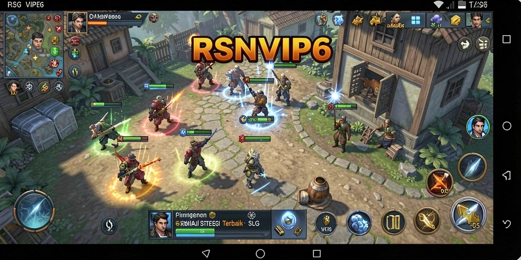 Tampilan gameplay RSNVIP6 yang seru dan menantang.