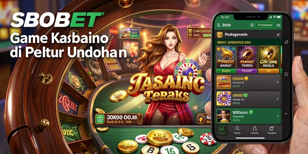 Tampilan gameplay Kasino yang menarik dan interaktif dari SBOBET.
