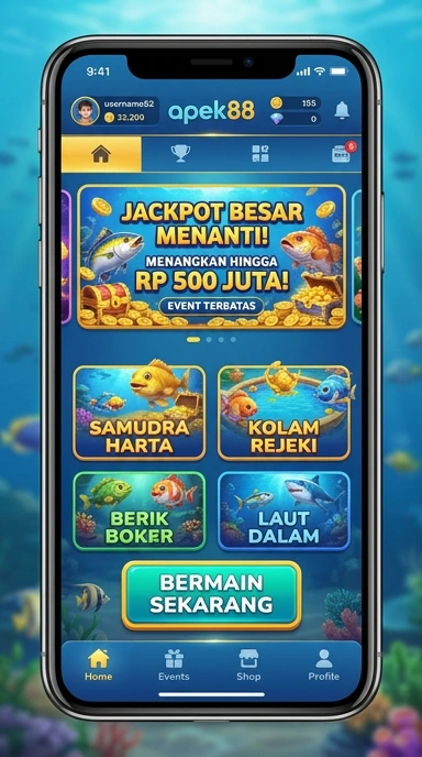 Screenshot aplikasi apek88 menunjukkan beragam pilihan aplikasi yang tersedia.
